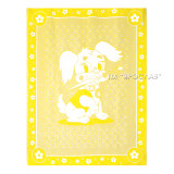 Kocyk dziecięcy bawełniany Doggy Artist 100x140 cm TM Yaroslav